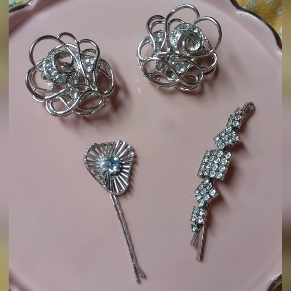 1950's Vintage Hair Pins and Hair Claws - Picture 3 of 11